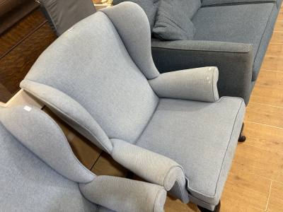 FABRIC WINGBACK CHAIR