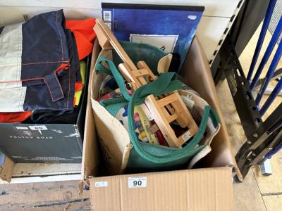 BOX OF PAINT + ACCESSORIES