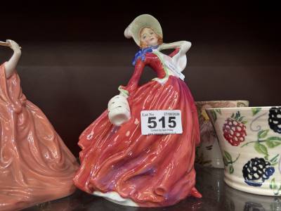 ROYAL DOULTON "AUTUMN BREEZES" FIGURE