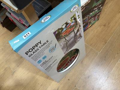 POPPY GLASS TABLE