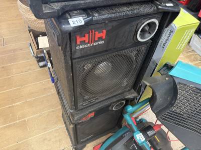 PAIR OF HH SPEAKERS
