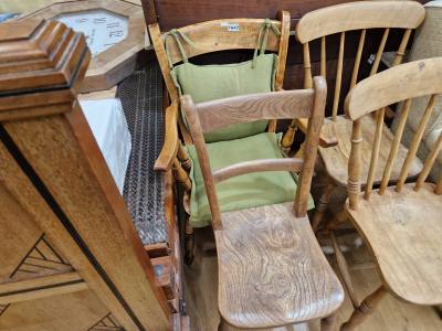 2 X VICTORIAN FARMHOUSE CHAIRS
