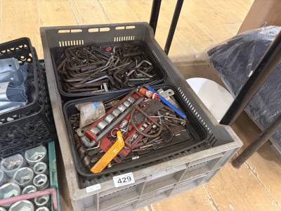 2 X BOXES OF TOOLS