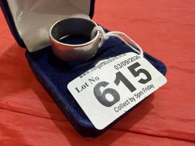HEAVY SILVER BAND (8.8 GRAMS)