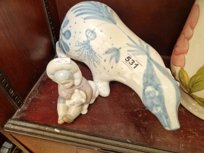 LLADRO FIGURINE + OTHER