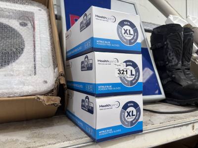 3 X BOXES OF (SIZE XL) GLOVES