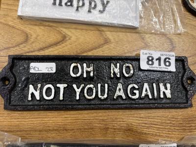 SLOGAN SIGN