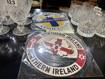 2 X NORTHERN IRELAND TIN SIGNS