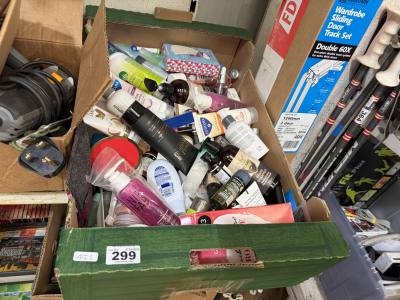 BOX OF COSMETICS