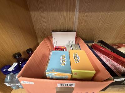 BOX OF POKEMON CARDS