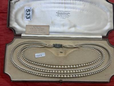 SILVER CLASP YOHAMI PEARL NECKLACE