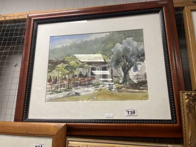 RON RANSON WATERCOLOUR