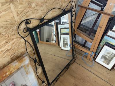 METAL FRAMED MIRROR