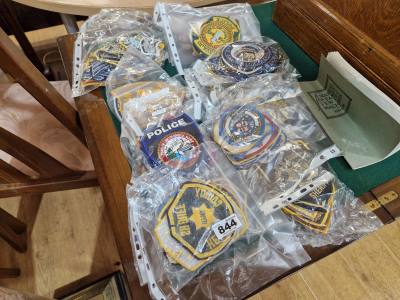 12 X PACKS OF POLICE BADGES