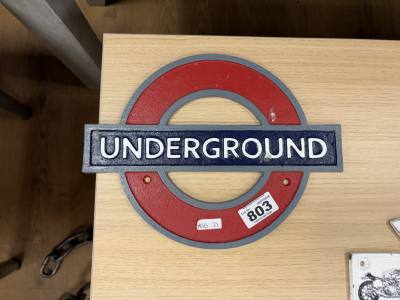 UNDERGROUND SIGN