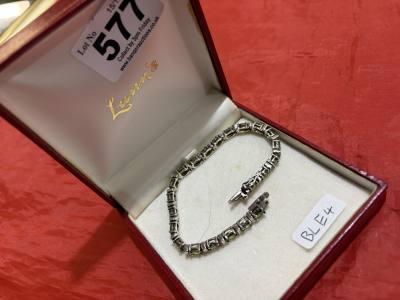 SILVER TENNIS BRACELET
