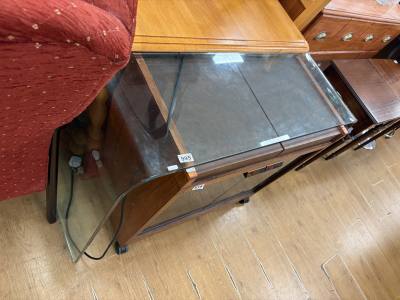 GLASS HALL STAND