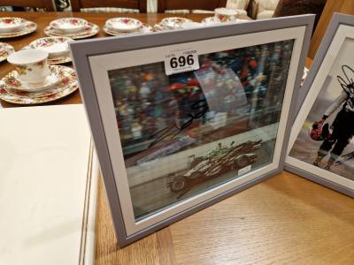 2 X SIGNED F1 PHOTOS