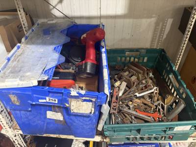 2 X BOXES OF TOOLS