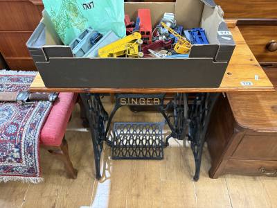 SINGER SEWING BASE TABLE