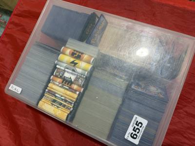 BOX OF POKEMON CARDS