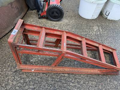 PAIR OF CAR RAMPS