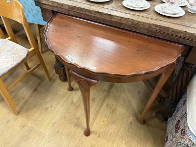 HALF MOON HALL TABLE