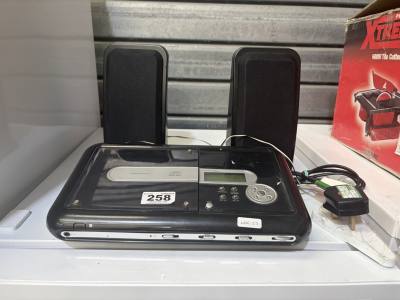 CD MICRO SYSTEM + SPEAKERS