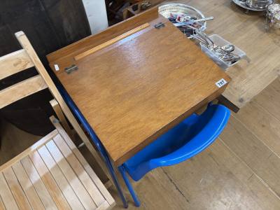 SCHOOL DESK + CHAIR