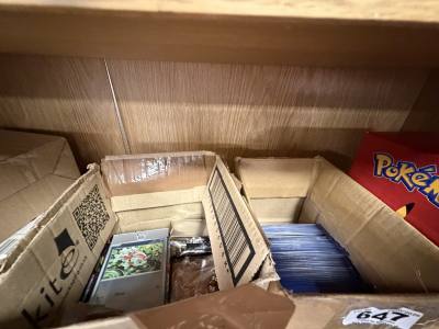 2 X BOXES OF POKEMON CARDS