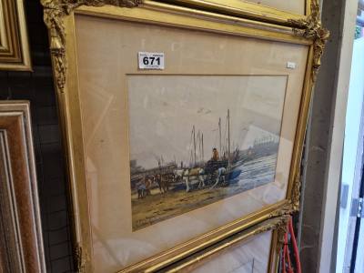 GEORGE HAMILTON CONSTANTINE WATERCOLOUR