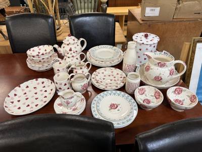 EMMA BRIDGEWATER DINNER SERVICE + TUBS