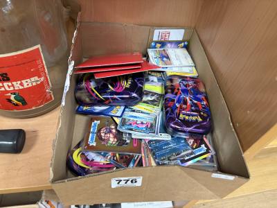 BOX OF TRADING CARDS