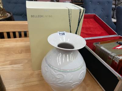 BELLEEK LIVING VASE