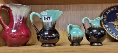 4 W GERMAN JUGS