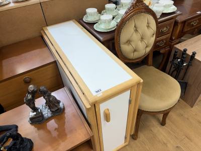 DROP LEAF TABLE + 2 X CHAIRS