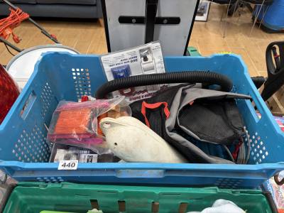 BOX OF MARINE ITEMS