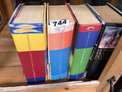 3 X FIRST EDITION + OTHER HARRY POTTER BOOKS