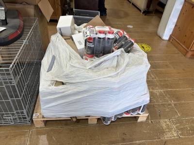 PALLET OF RAT KILLER + WASP POWDER
