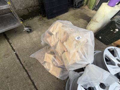 6 X BAGS OF FIREWOOD