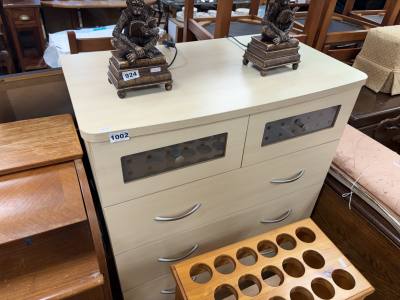 BEECH EFFECT DRAWER CHEST