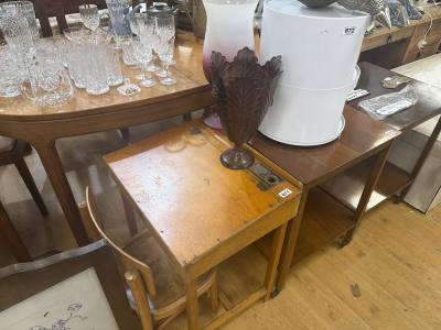 VINTAGE SCHOOL DESK + CHAIR