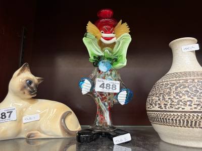 MURANO GLASS CLOWN