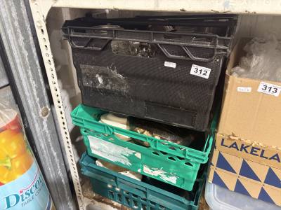 3 X BOXES OF HOUSEHOLD ITEMS