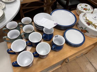 TABLE LOT OF DENBY