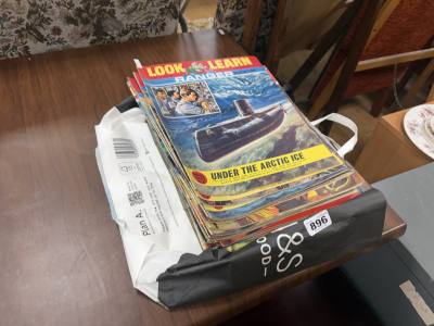 COLLECTION OF LOOK + LEARN MAGS