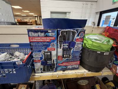 2 X NEW CLARKE PUMPS + HOSES