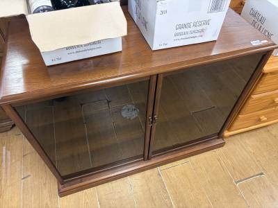 GLASS FRONTED CABINET
