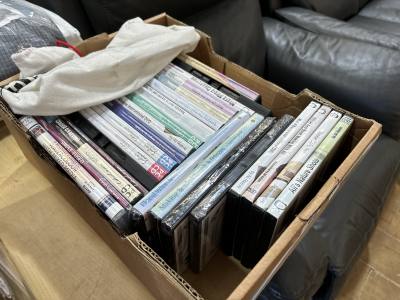 BOX OF CRAFT MAKING DVDS