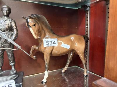 BESWICK HORSE (EAR REPAIR)